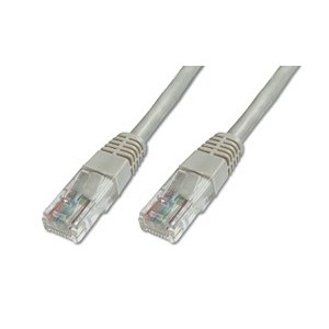 Digitus | CAT 5e | Patch cable | Unshielded twisted pair (UTP) | Male | RJ-45 | Male | RJ-45 | Grey | 10 m